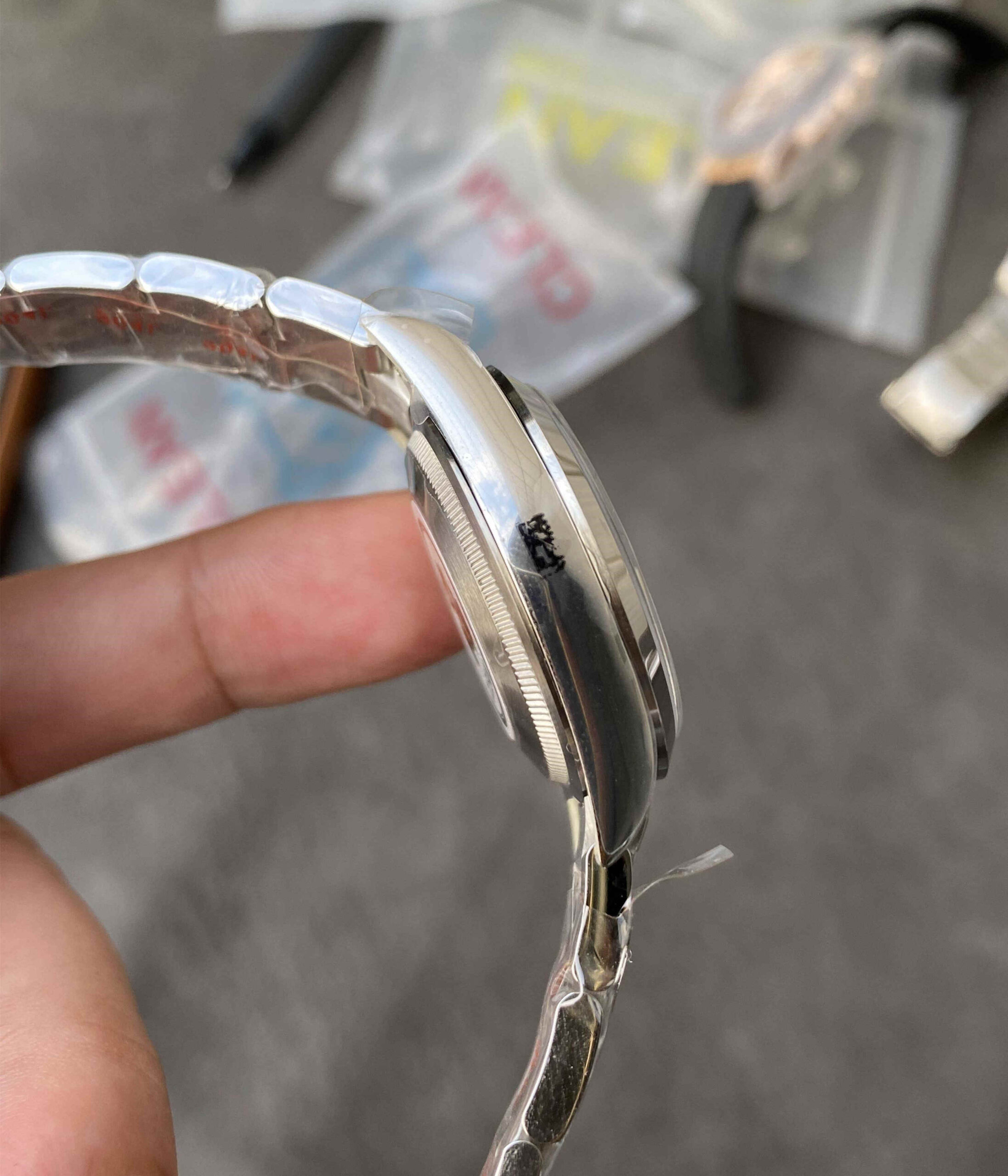 Clean Factory Rolex Explorer I 36mm – Black Dial Replica - Image 3