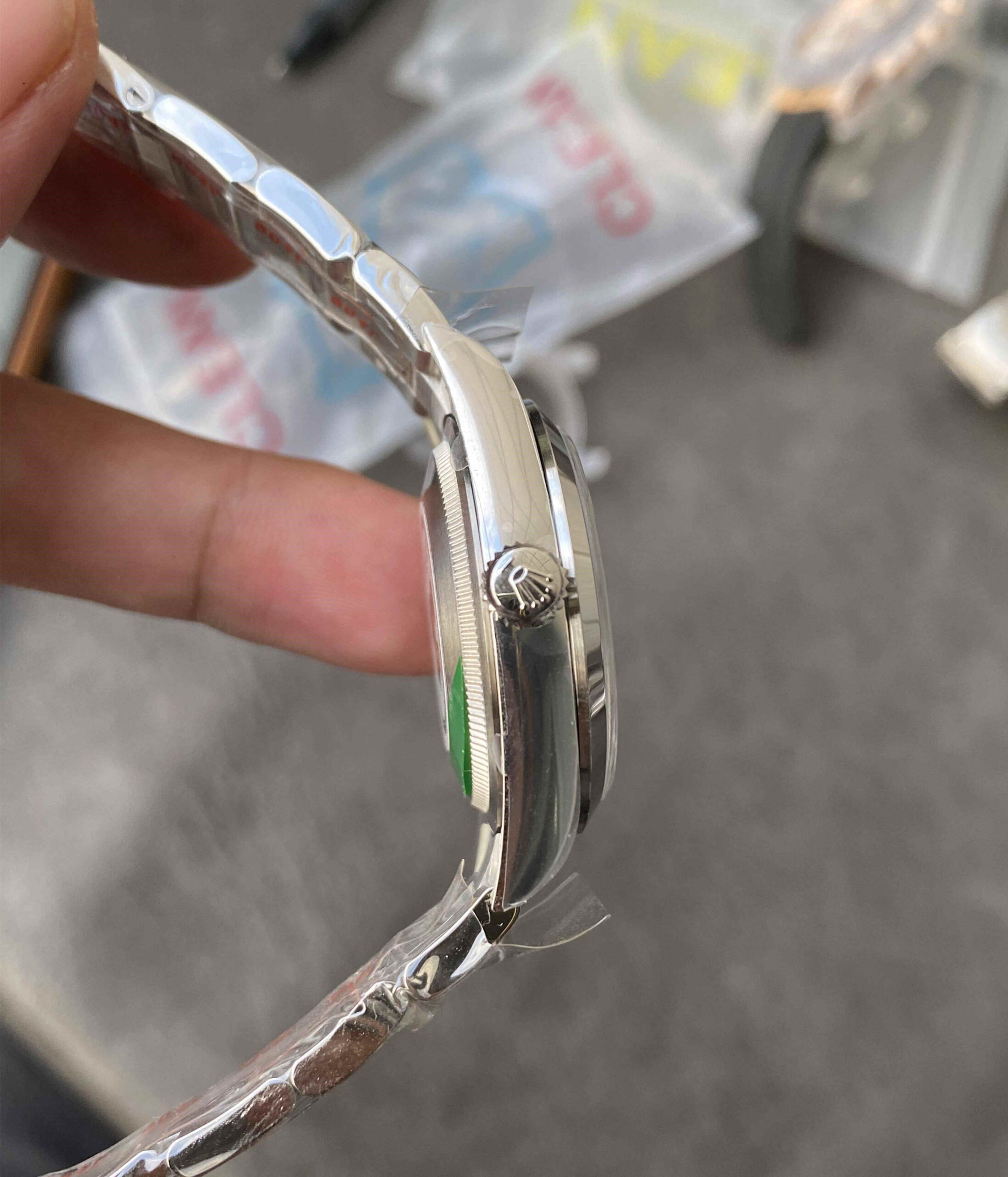 Clean Factory Rolex Explorer I 36mm – Black Dial Replica - Image 5