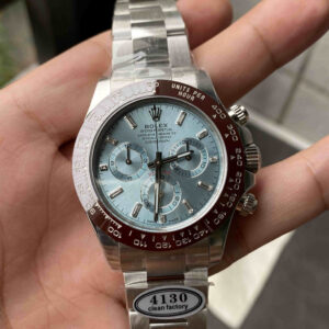 Clean Daytona 126506 Ice Blue – 40mm Platinum Daytona Replica