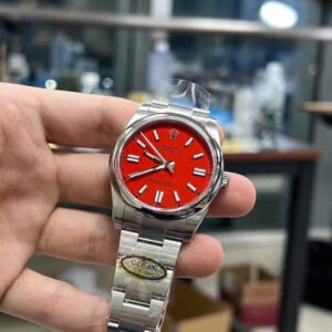 Clean Factory 124300 Red Dial – 41mm OP Replica