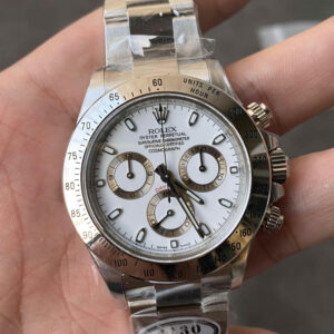 Clean Factory 116520 White Dial – 40mm Daytona Replica
