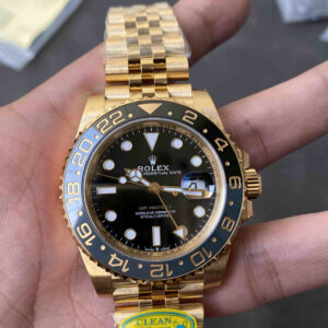 Clean Factory 126718GRNR Yellow Gold GMT-Master II Replica
