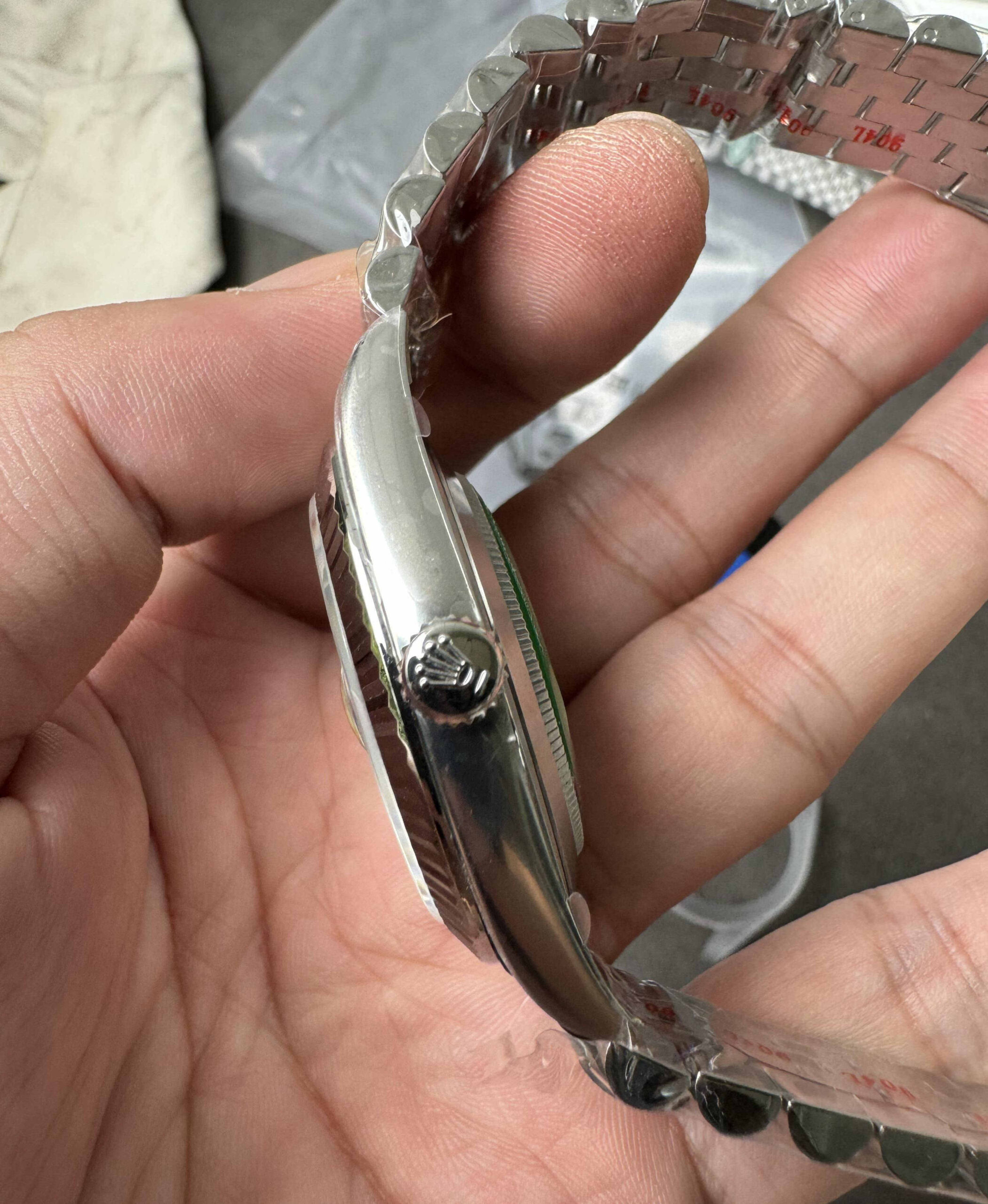 Clean Factory Datejust 126334 Grey Diamond Dial – Rolex Datejust Super Clone 41mm - Image 7