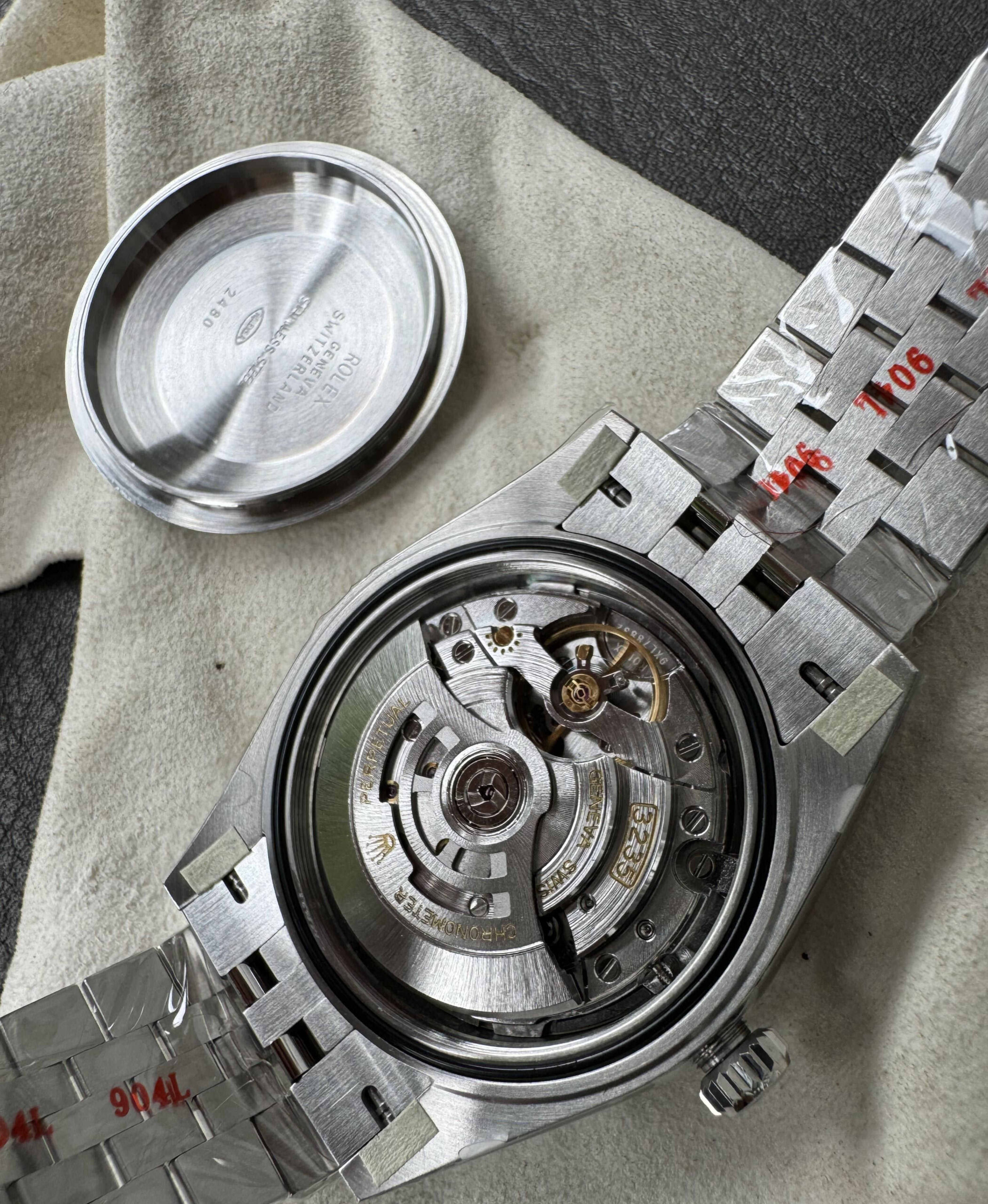 Clean Factory Datejust 126334 Grey Diamond Dial – Rolex Datejust Super Clone 41mm - Image 9