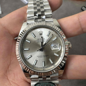 Clean Factory Datejust 126334 Silver Dial – 41mm, 3235 Movement, 904L Steel