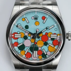 Clean Factory 124300‑0008 – 41mm Oyster Perpetual Celebration Dial Replica