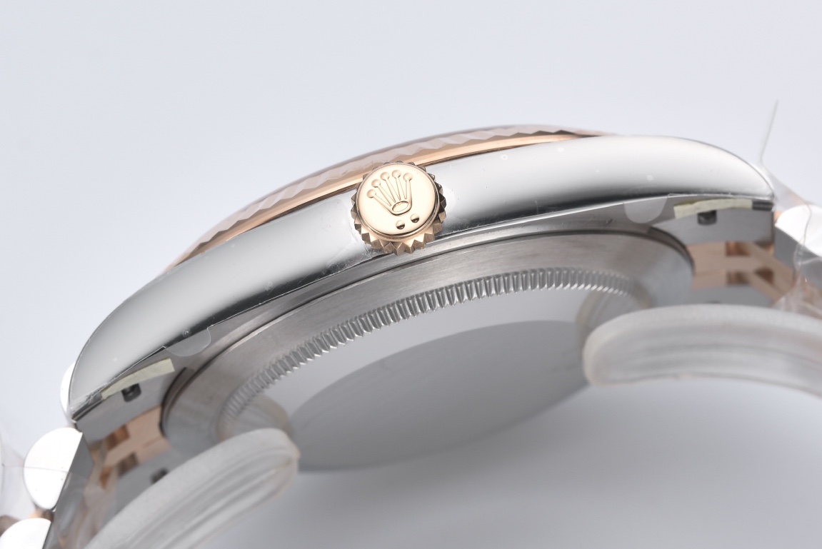 Clean Factory Rolex Datejust 41 126331 Chocolate Dial Rose Gold Super Clone 3235 - Image 2