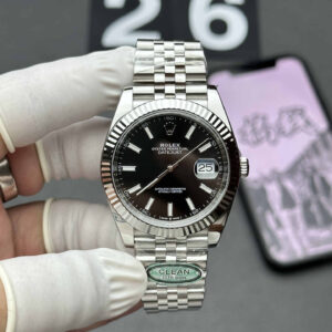 Clean Factory Datejust 41 126334 – Black Dial 41mm Super Clone 3235