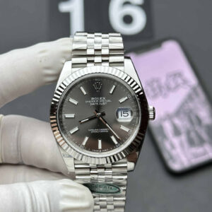 Clean Factory Datejust 41 126334 – 41mm Grey Dial with Super Clone 3235
