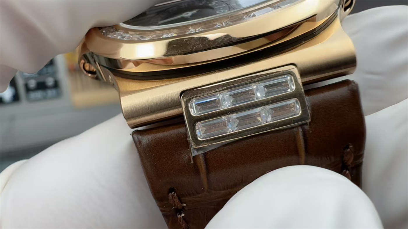 Nautilus 5712GR Diamond Replica – Custom Modified PPF Watch - Image 2