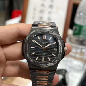DIW Patek Nautilus 5711 Replica | Carbon & Rose Gold Super Clone