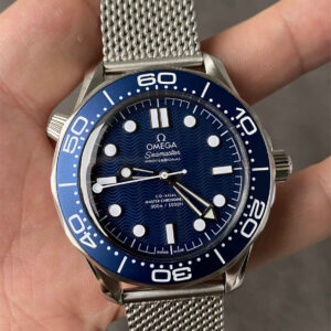 VSF Seamaster 60th Replica — Premium Blue Dial Bond Anniversary Diver Watch