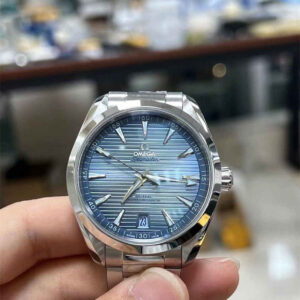 VSF Aqua Terra Summer Blue Replica – 41mm Steel Case & Full Stainless Steel Bracelet | Omega Seamaster 150M Super Clone