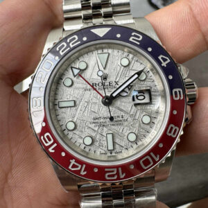Clean Factory GMT‑Master II Meteorite Dial Replica – V3 Pepsi Bezel 40mm