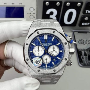 APS Factory Audemars Piguet Royal Oak 26331 Blue Frosted Steel – Premium Replica Chronograph