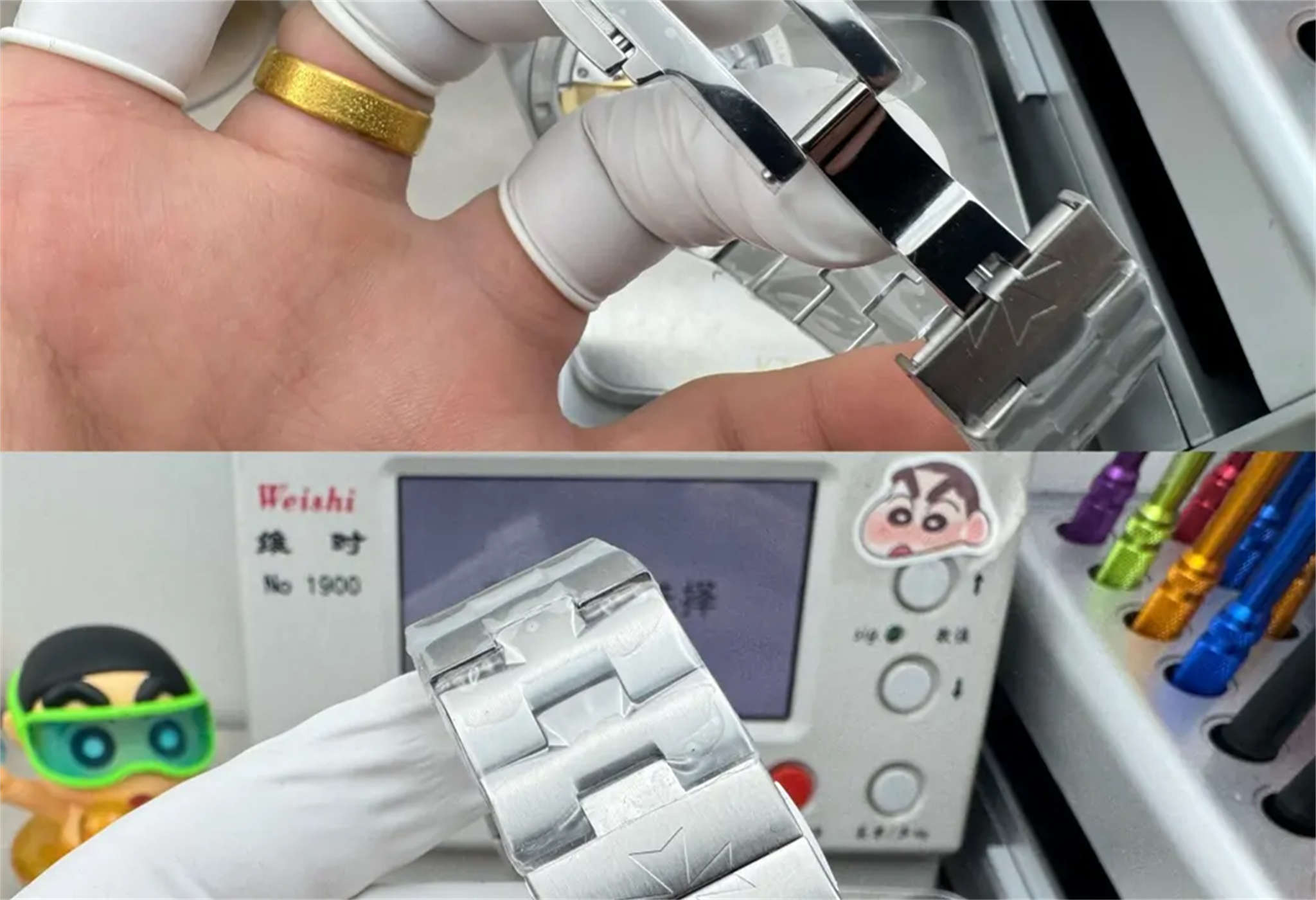 PPF 4500V Vacheron Constantin Overseas | Blue Dial Super Clone - Image 4