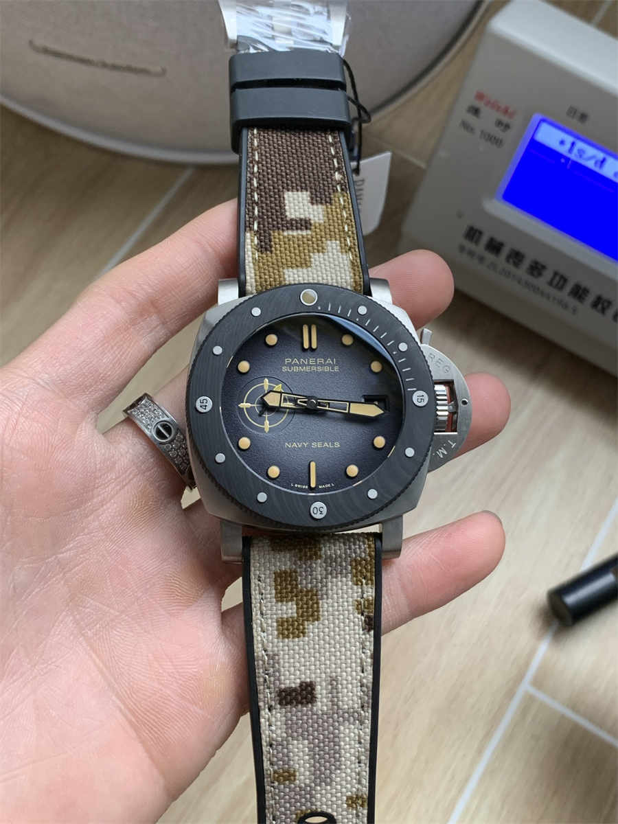 VSF Panerai PAM1669 – 47mm Submersible Navy SEALs Limited Edition Replica