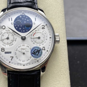 IWC Portuguese IW503406 Replica – Platinum Perpetual Calendar Watch by APS Factory