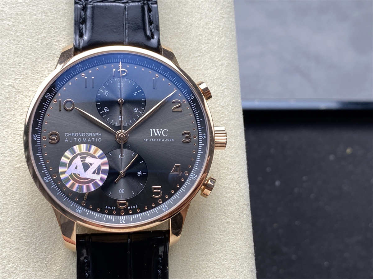 IWC Portugieser Rose Gold Replica – AZ Factory 40.9mm Portuguese Chronograph Luxury Watch