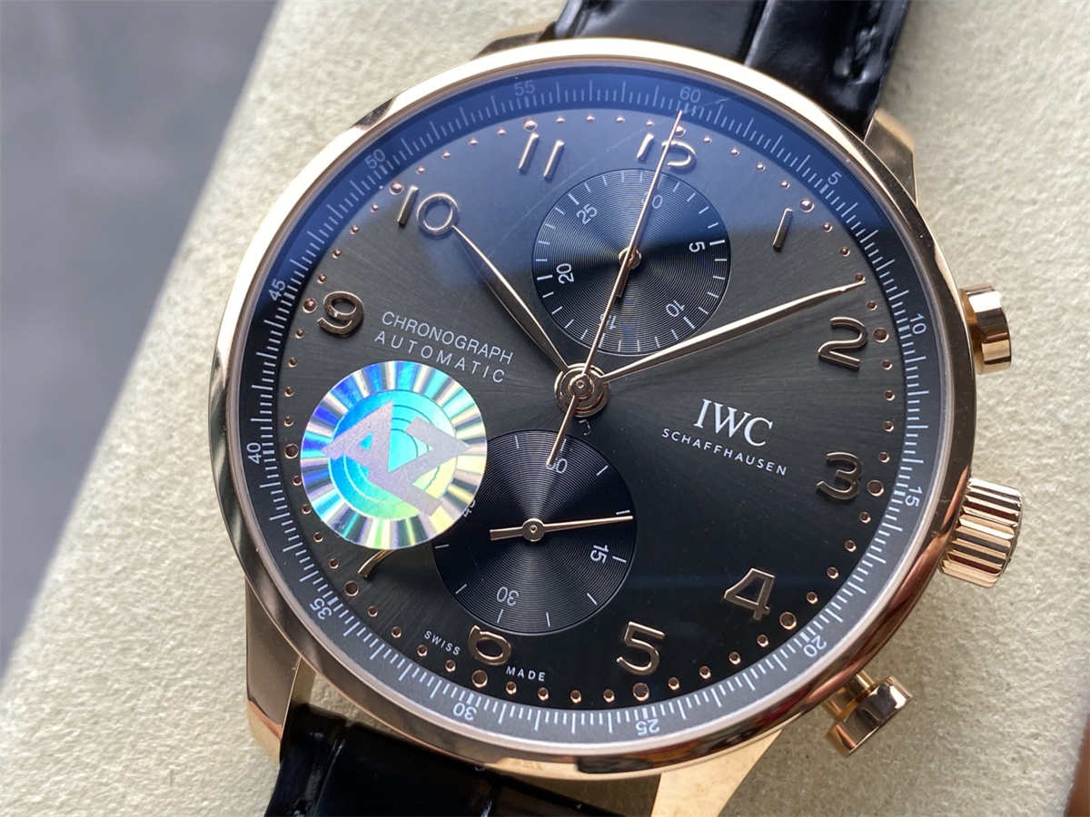 IWC Portugieser Rose Gold Replica – AZ Factory 40.9mm Portuguese Chronograph Luxury Watch - Image 3