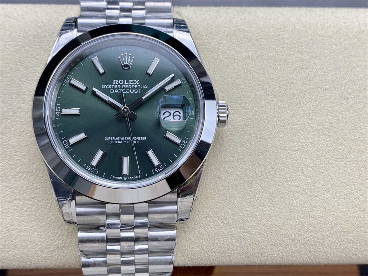 Green Datejust 41 Replica – Premium Mint Green Dial Datejust Super Clone 41mm