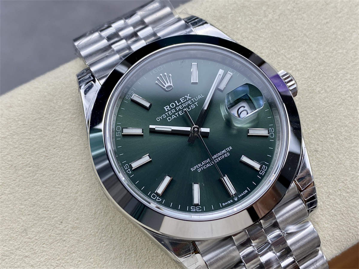 Green Datejust 41 Replica – Premium Mint Green Dial Datejust Super Clone 41mm - Image 2