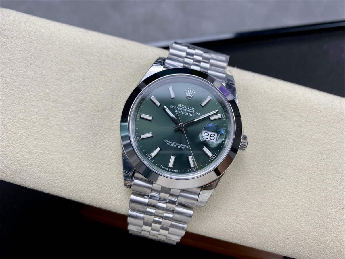 Green Datejust 41 Replica – Premium Mint Green Dial Datejust Super Clone 41mm - Image 4