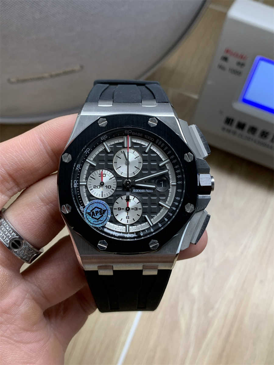 AP 26400IO Replica – APS Factory Royal Oak Offshore Titanium & Ceramic Chronograph