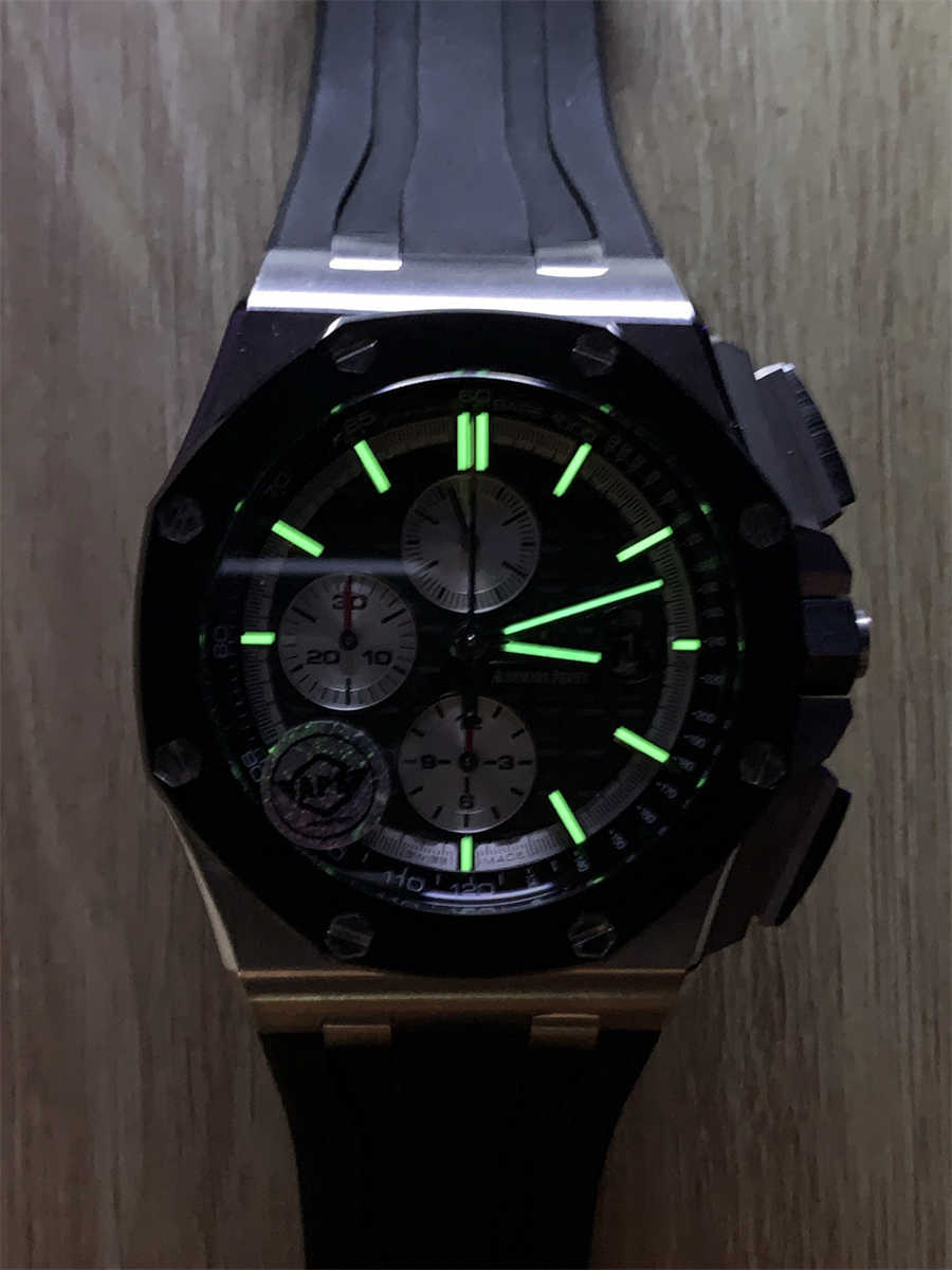 AP 26400IO Replica – APS Factory Royal Oak Offshore Titanium & Ceramic Chronograph - Image 2