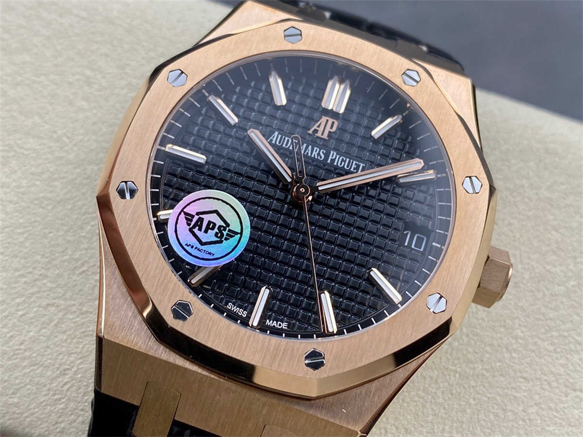 Audemars Piguet 15500 Replica – APS Factory Premium Royal Oak 15500OR Rose Gold Clone - Image 3