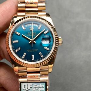 QF Factory Day Date 36 Rolex Replica – 36 mm Full-Weight Dress Watch