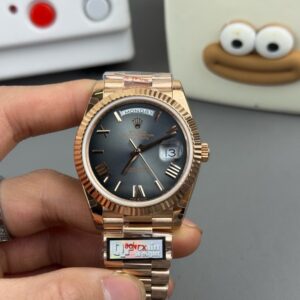QF Factory Rolex Day to Date 40 – 40 mm Everose Gold Men’s Watch