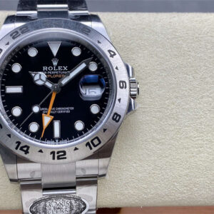Clean Factory Rolex Explorer 2 16570 Homage – 40mm Stainless Steel GMT Replica Watch