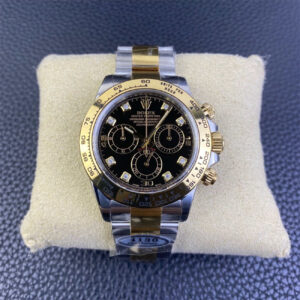 Clean Factory Rolex Daytona Diamond Dial Replica – 116503 Two Tone (Dandong 4130)