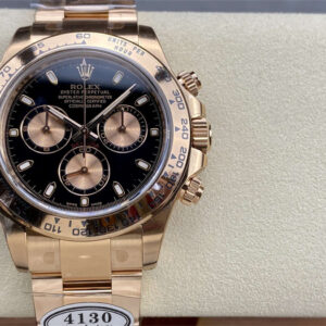 Rolex Daytona Everose Black Dial – Clean Factory Edition