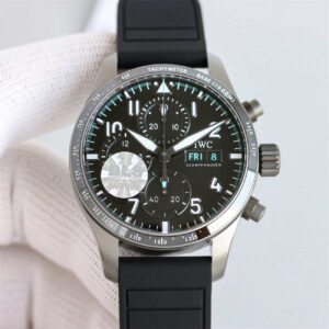 IWC Pilot IW388306 Replica – High Performance Chronograph Ceramic Bezel 41mm