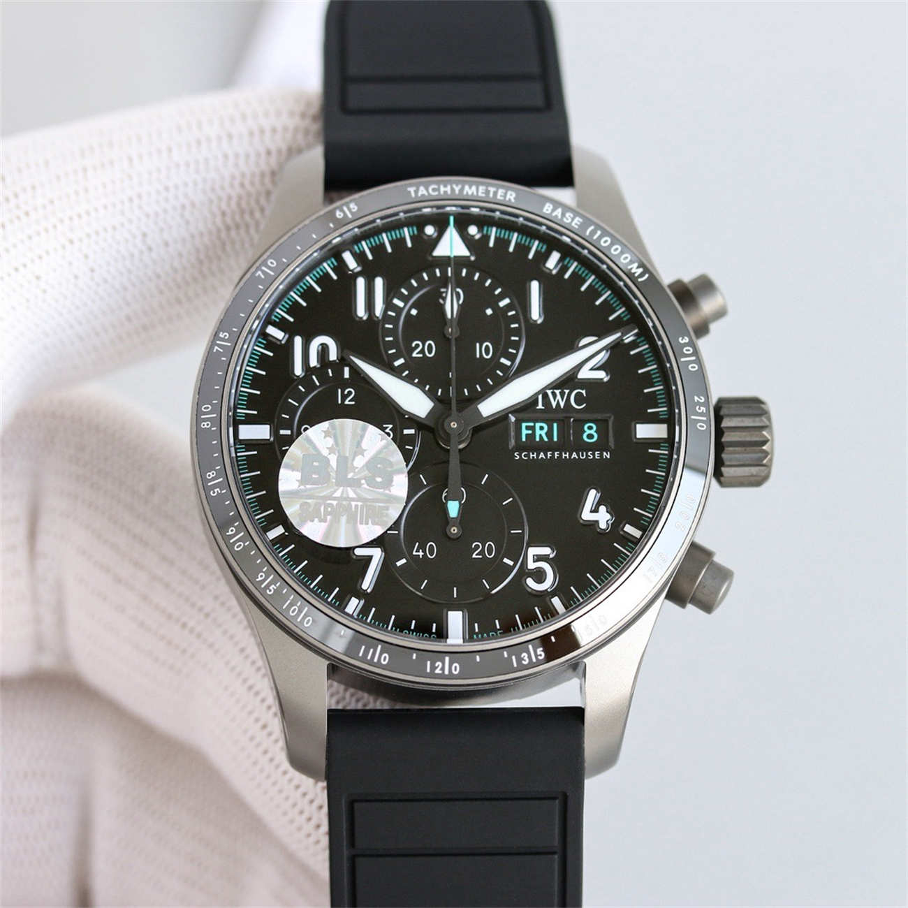 IWC Pilot IW388306 Replica – High Performance Chronograph Ceramic Bezel 41mm