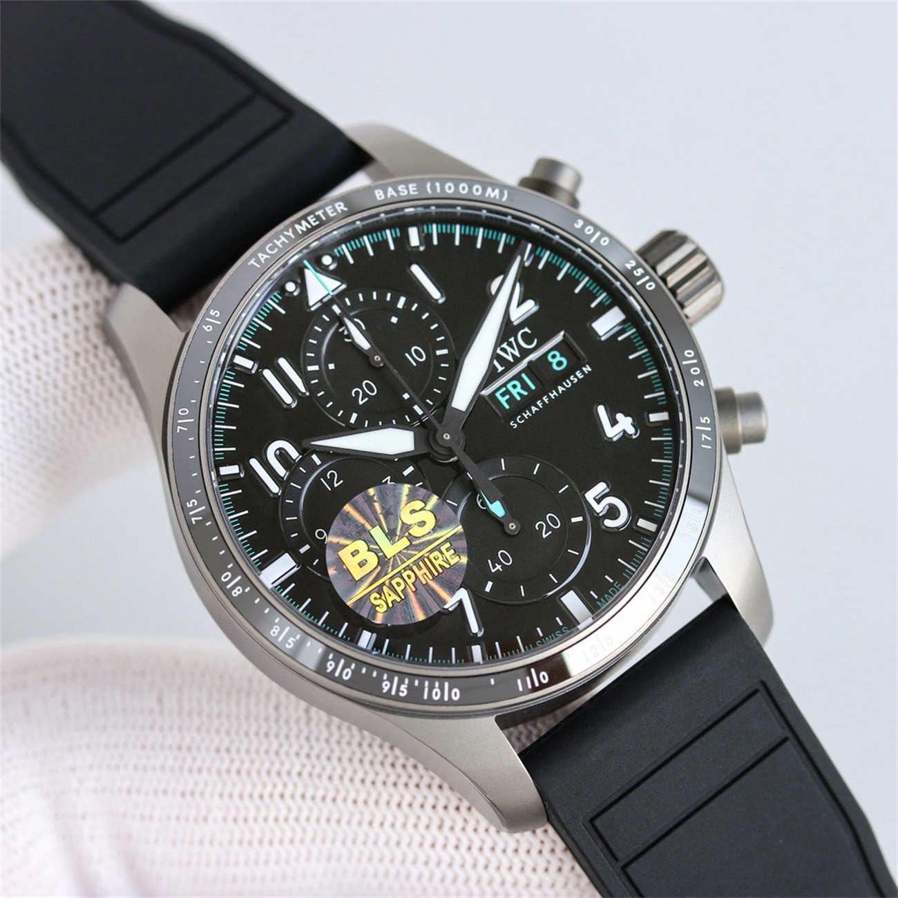 IWC Pilot IW388306 Replica – High Performance Chronograph Ceramic Bezel 41mm - Image 3