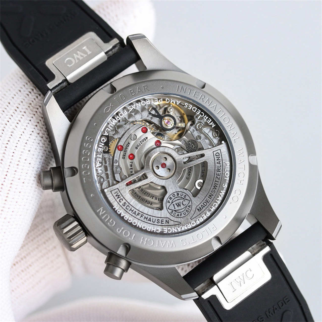 IWC Pilot IW388306 Replica – High Performance Chronograph Ceramic Bezel 41mm - Image 9