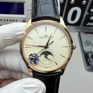 JLC Master Moon Phase 1362510 Replica – 39mm Rose Gold Dress Watch