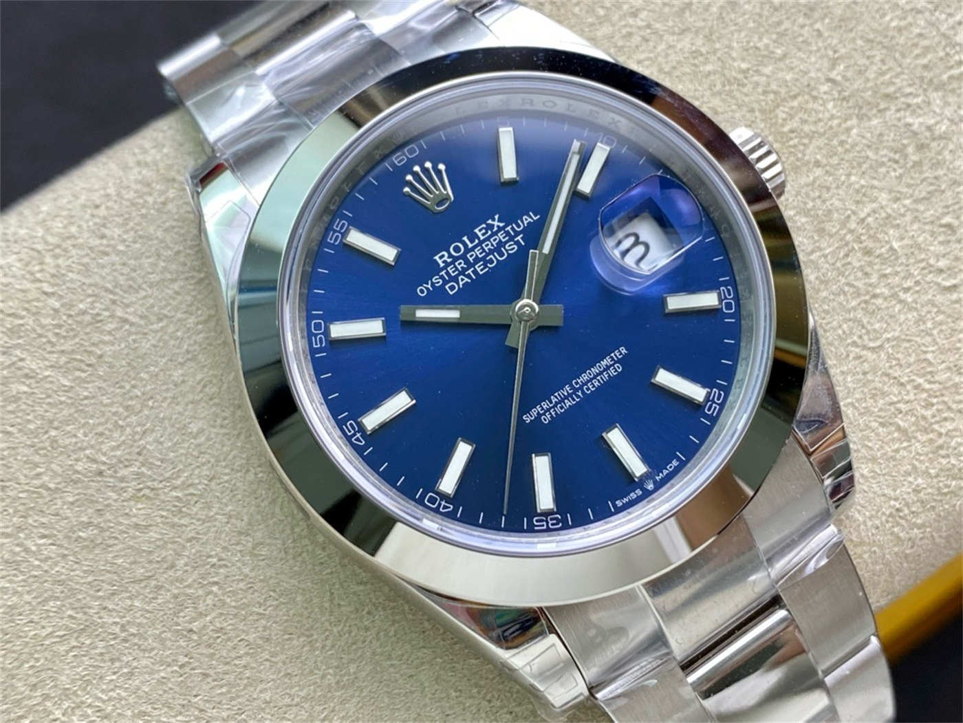 Rolex Datejust 41 Replica 126300 Blue Dial – VS Factory Review - Image 2