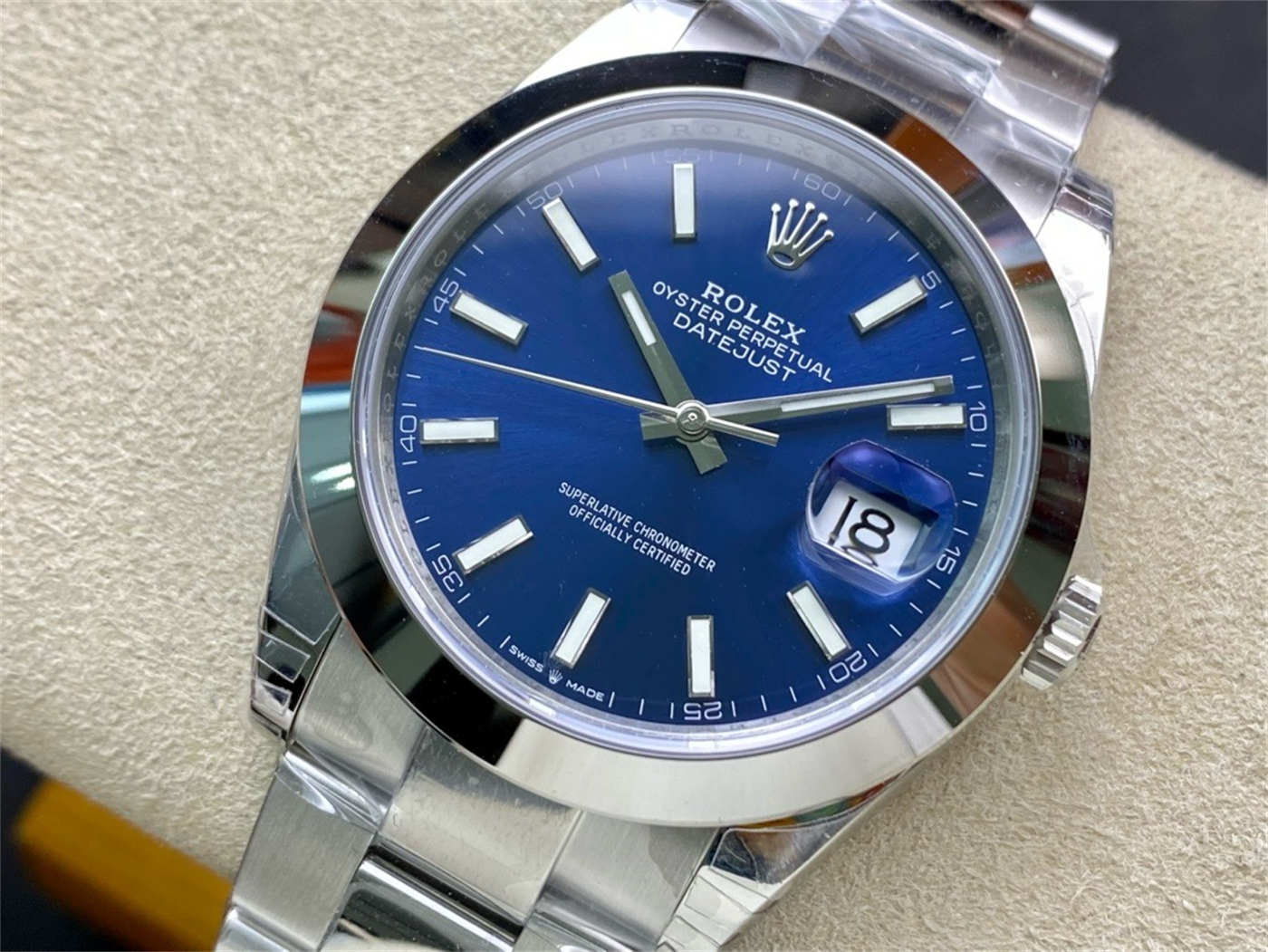 Rolex Datejust 41 Replica 126300 Blue Dial – VS Factory Review - Image 3
