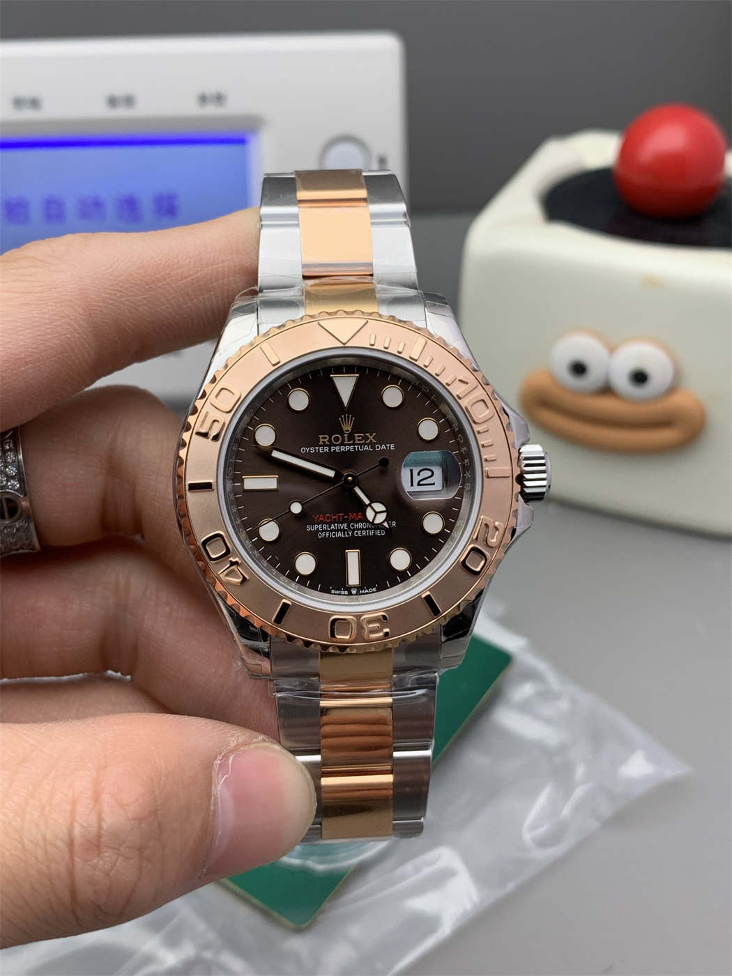 VSF Yacht-Master 40 Chocolate Dial – 126621 Two-Tone Rose Gold (VS3235)