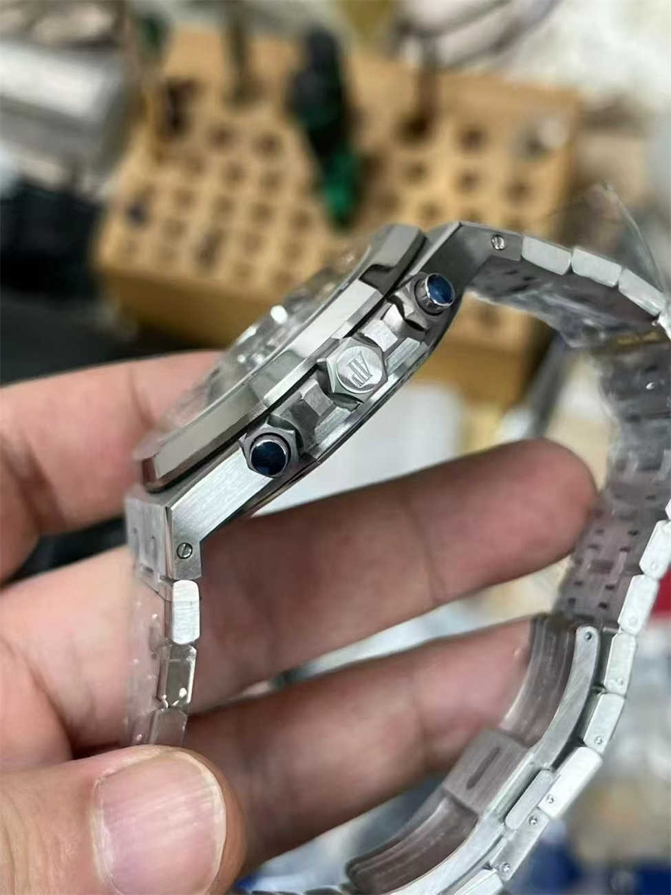 Audemars Piguet Royal Oak Chronograph Replica (APS Factory) – Panda Dial 26331 - Image 3