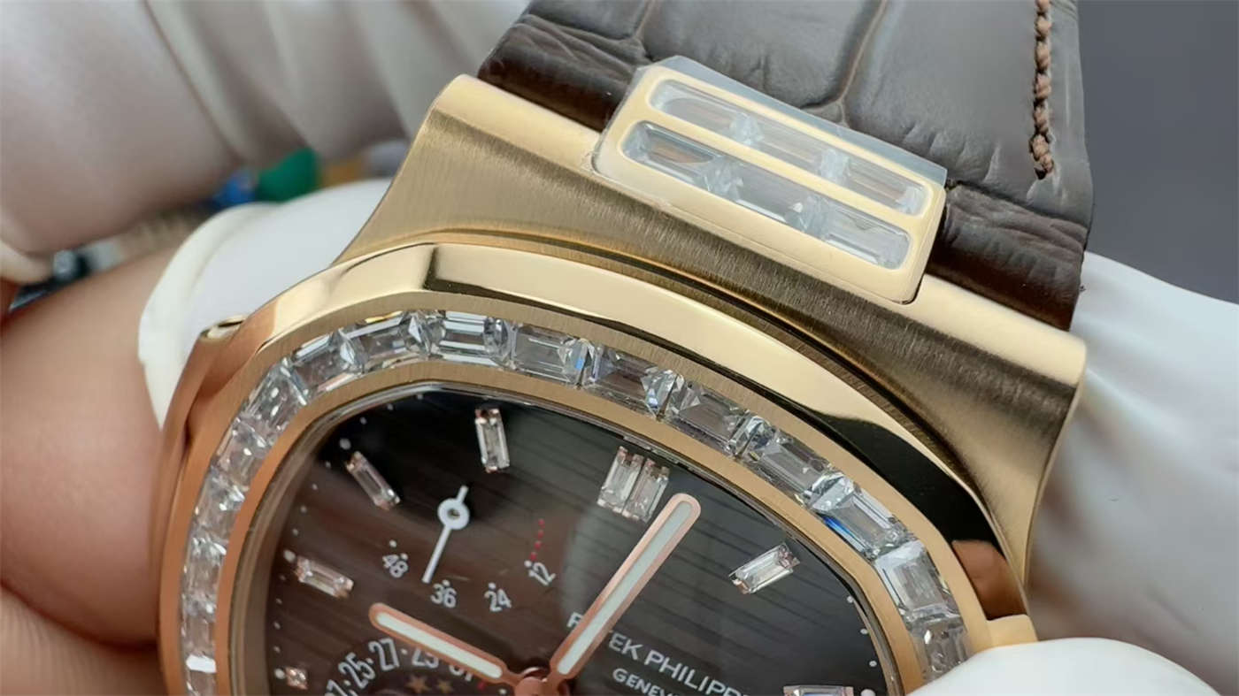 Nautilus 5712GR Diamond Replica – Custom Modified PPF Watch - Image 8