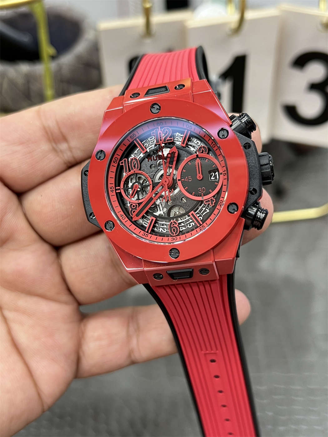 BBF Hublot Big Bang Red Magic Replica – 42mm UNICO Super Clone - Image 2