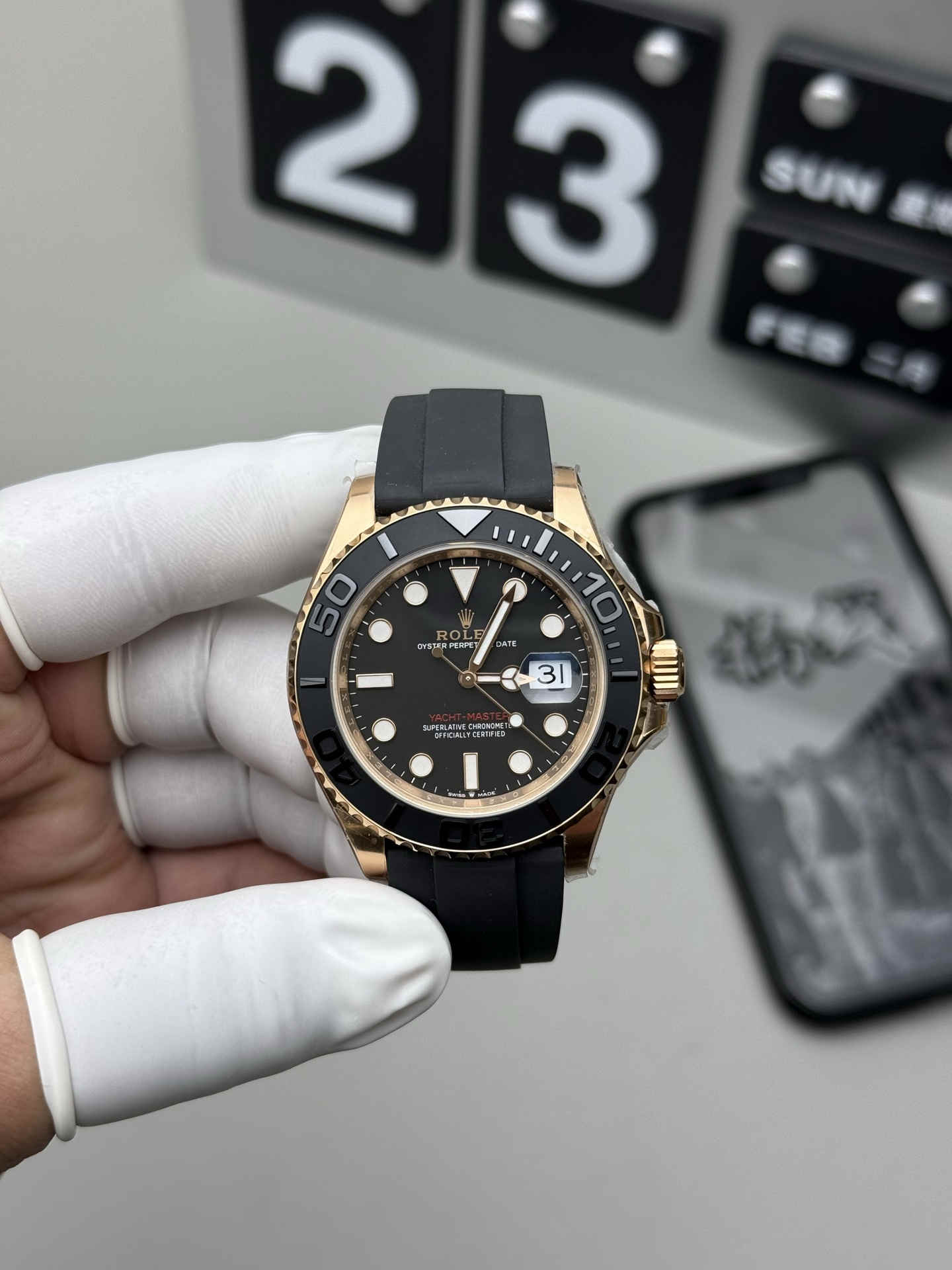 Clean Factory Yacht-Master 40mm Everose – Premium 3235 Automatic Movement Luxury Replica Watch