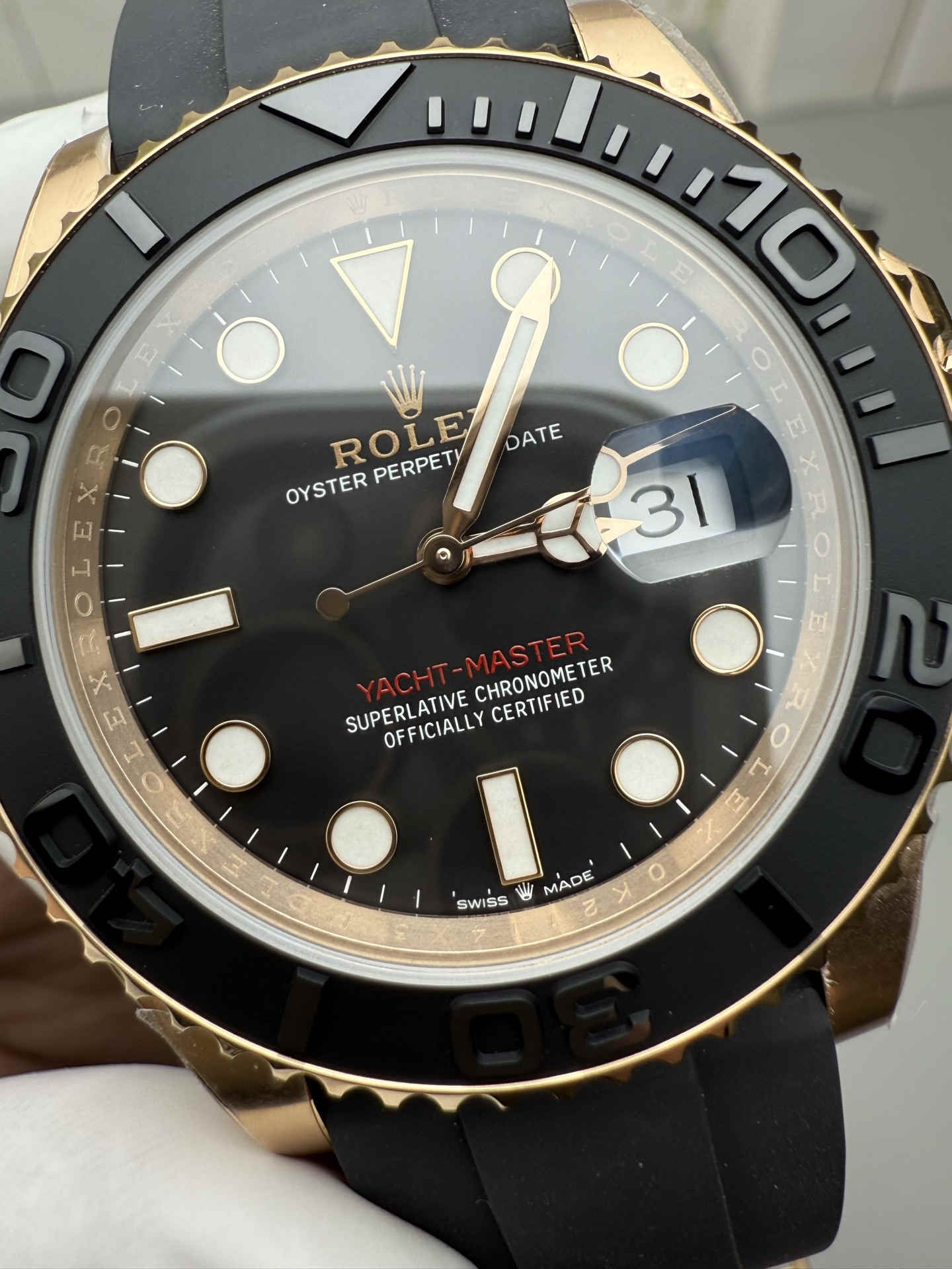 Clean Factory Yacht-Master 40mm Everose – Premium 3235 Automatic Movement Luxury Replica Watch - Image 3