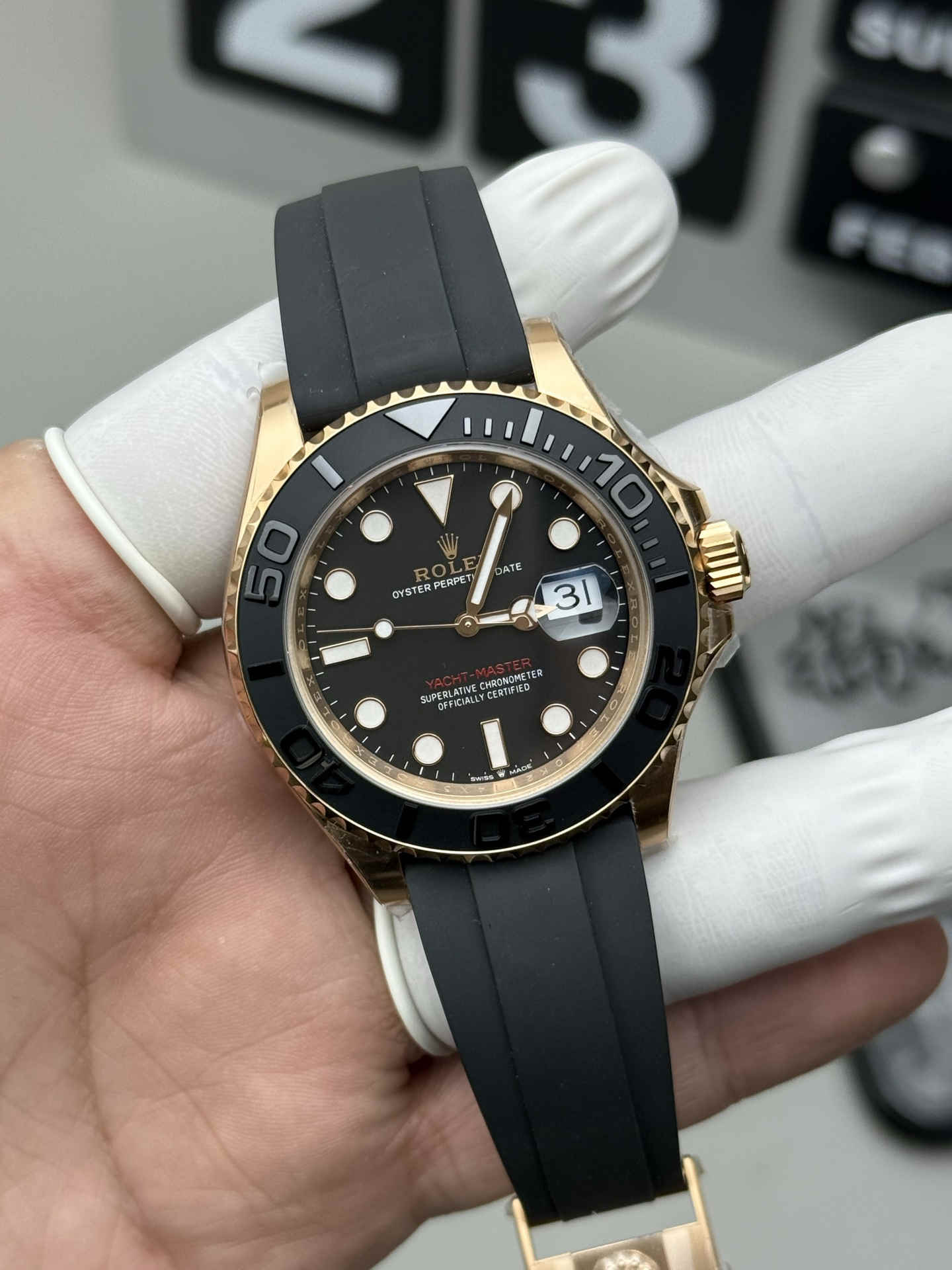 Clean Factory Yacht-Master 40mm Everose – Premium 3235 Automatic Movement Luxury Replica Watch - Image 2