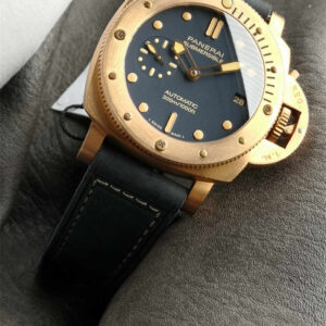 VSF Panerai PAM01074 – Bronze Submersible 42mm Blue Dial Replica Watch